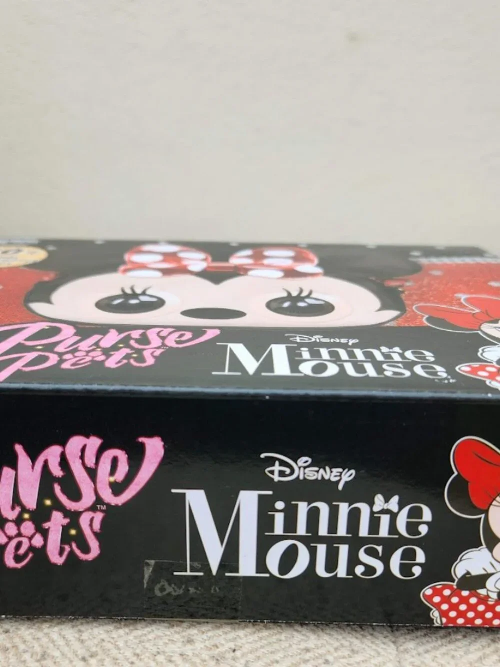 NEW Disney Minnie Mouse Purse Pets Interactive Toy Plush Shoulder Bag Crossbody